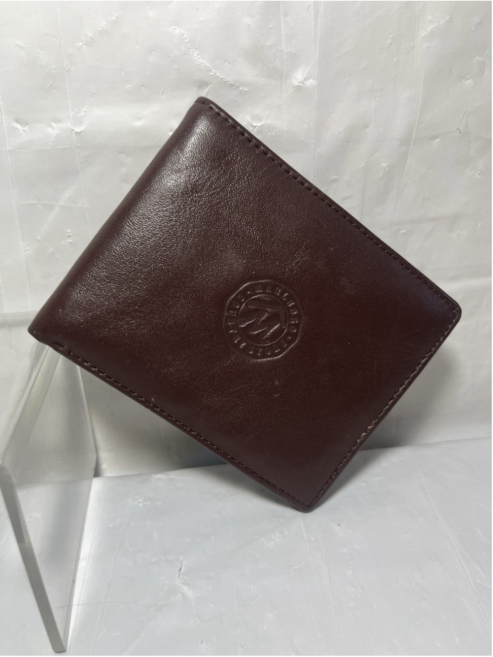 Marlboro Country Store Men's Brown Leather Wallet - Bi-fold New without Tags